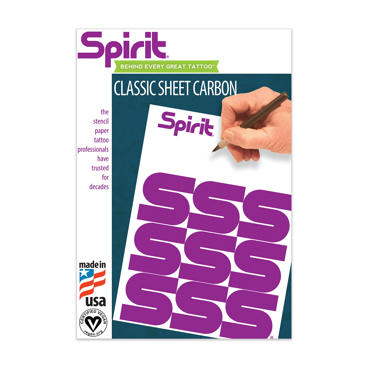 Spirit Sheet Carbon Tattoo Transfer Paper