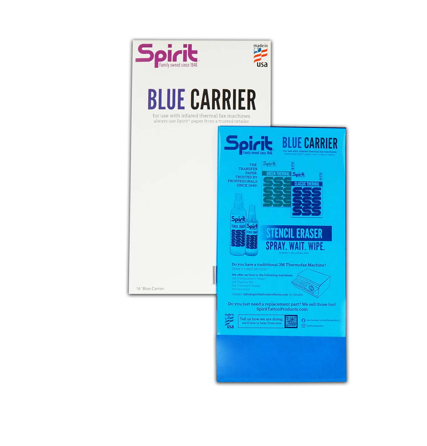 Spirit® 16" Blue Carrier