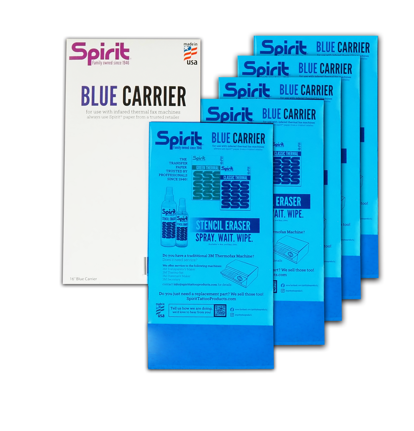Spirit® 16" Blue Carrier