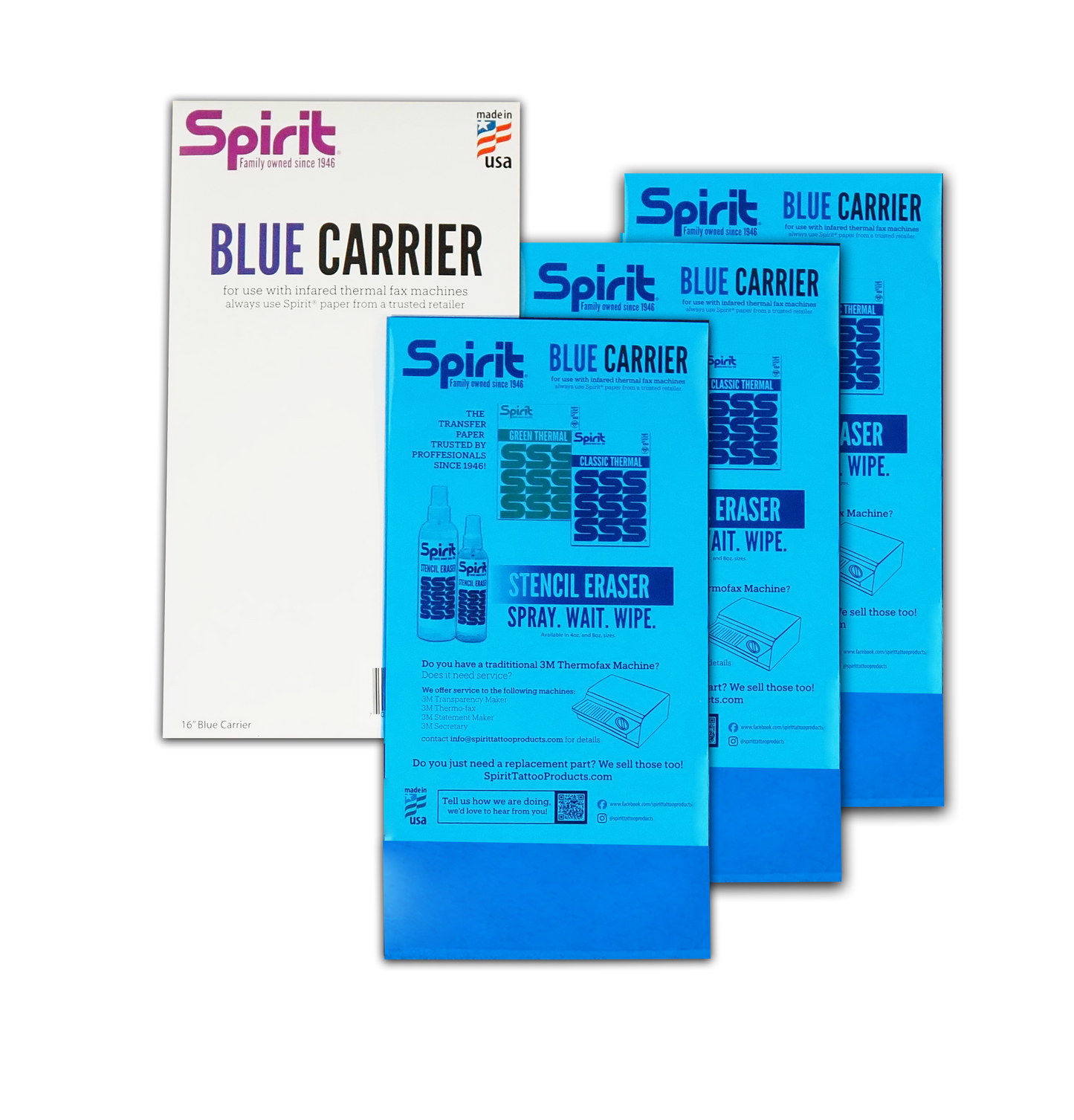 Spirit® 16" Blue Carrier